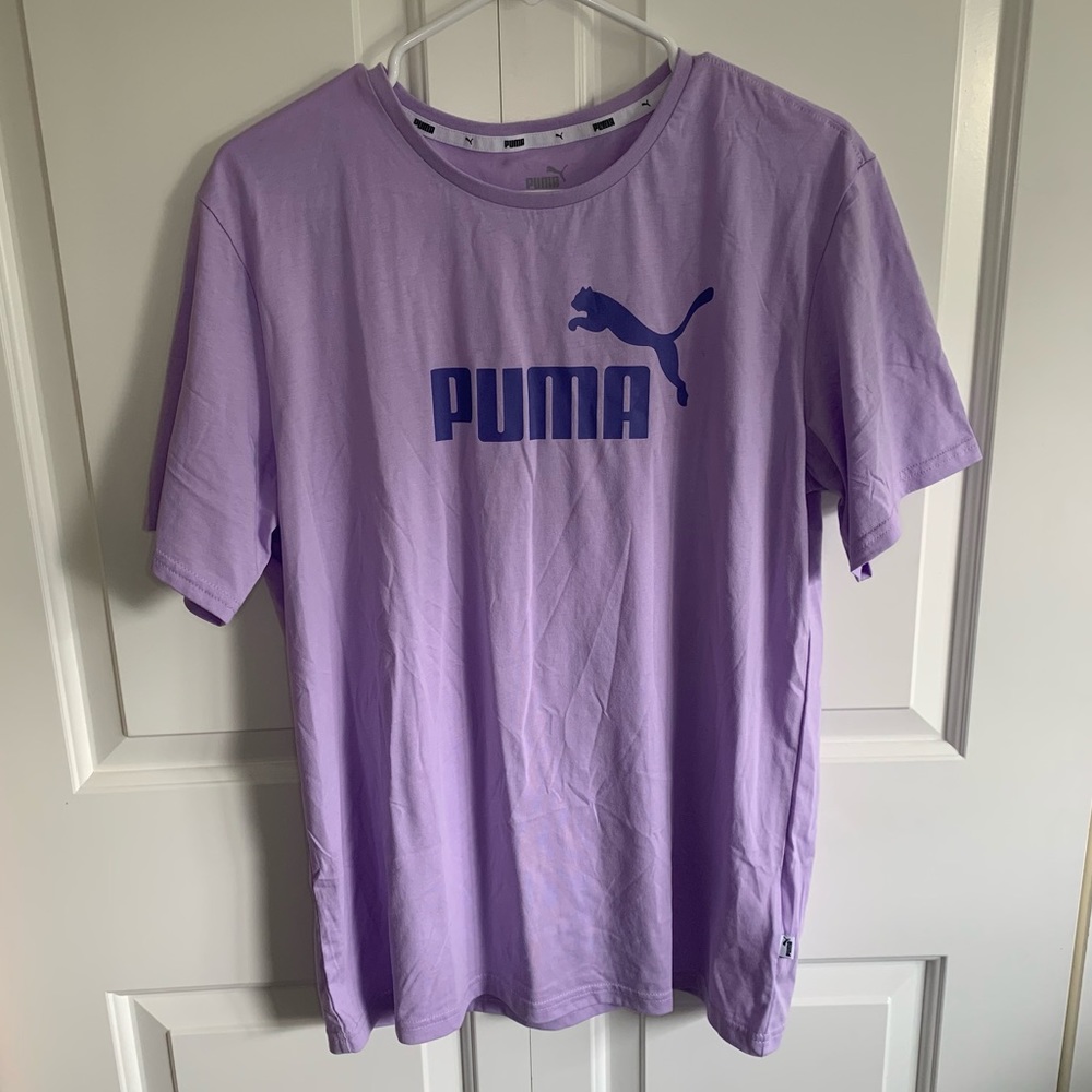 Puma Ladies’ Logo Boyfriend Tee Monochrome
